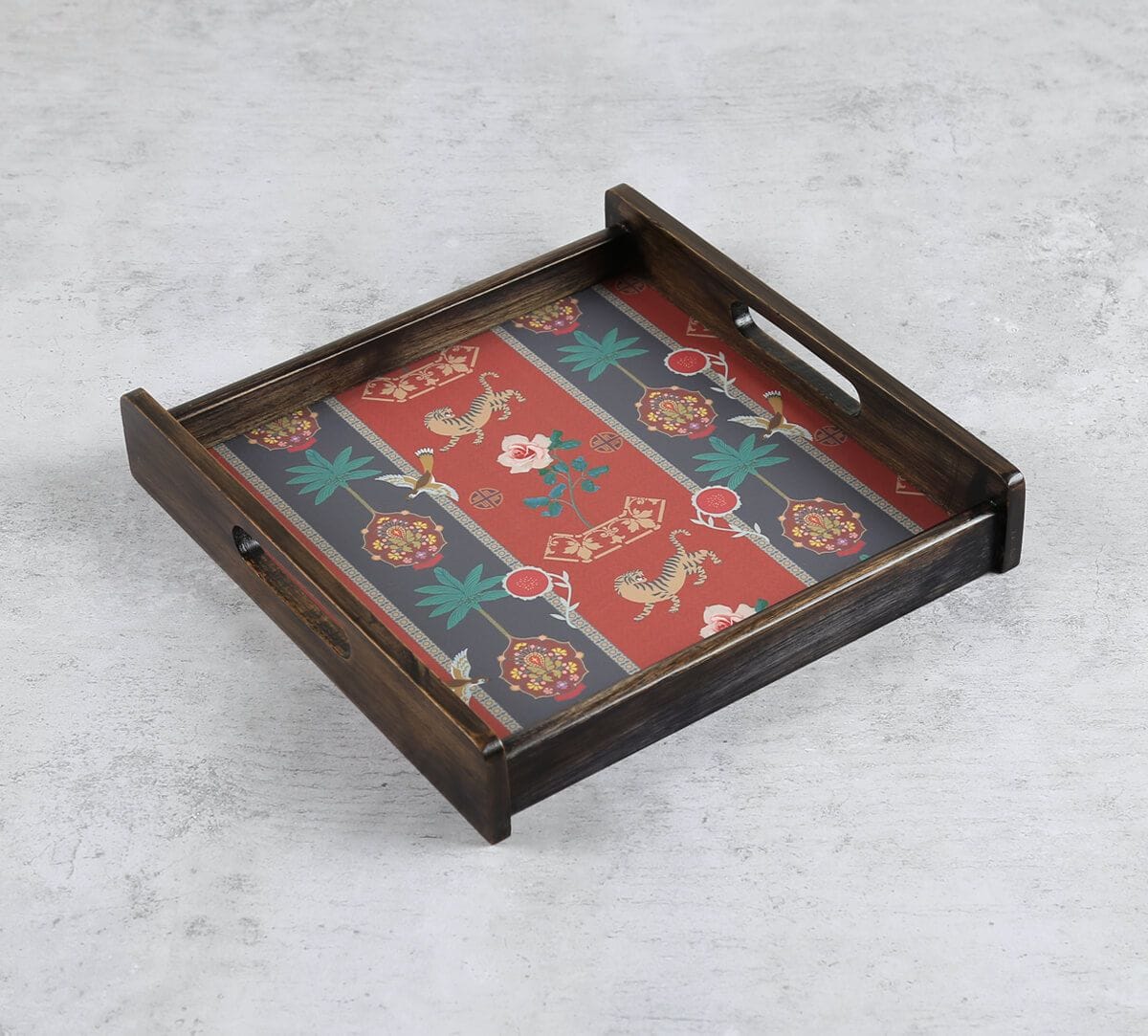 India Circus by Krsnaa Mehta Playful Paradise Trays Set of 3