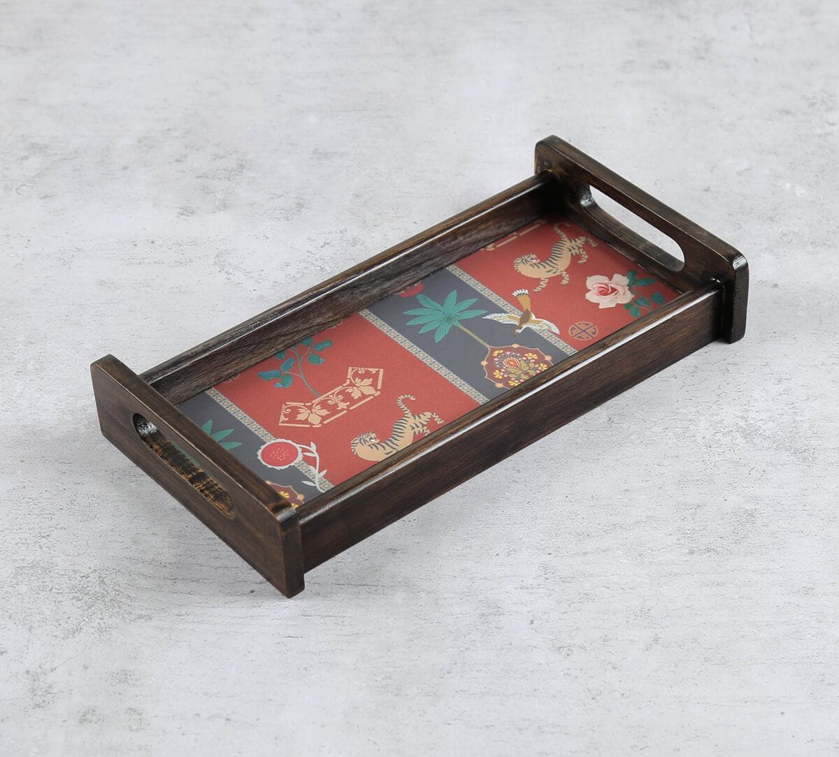 India Circus by Krsnaa Mehta Playful Paradise Trays Set of 3