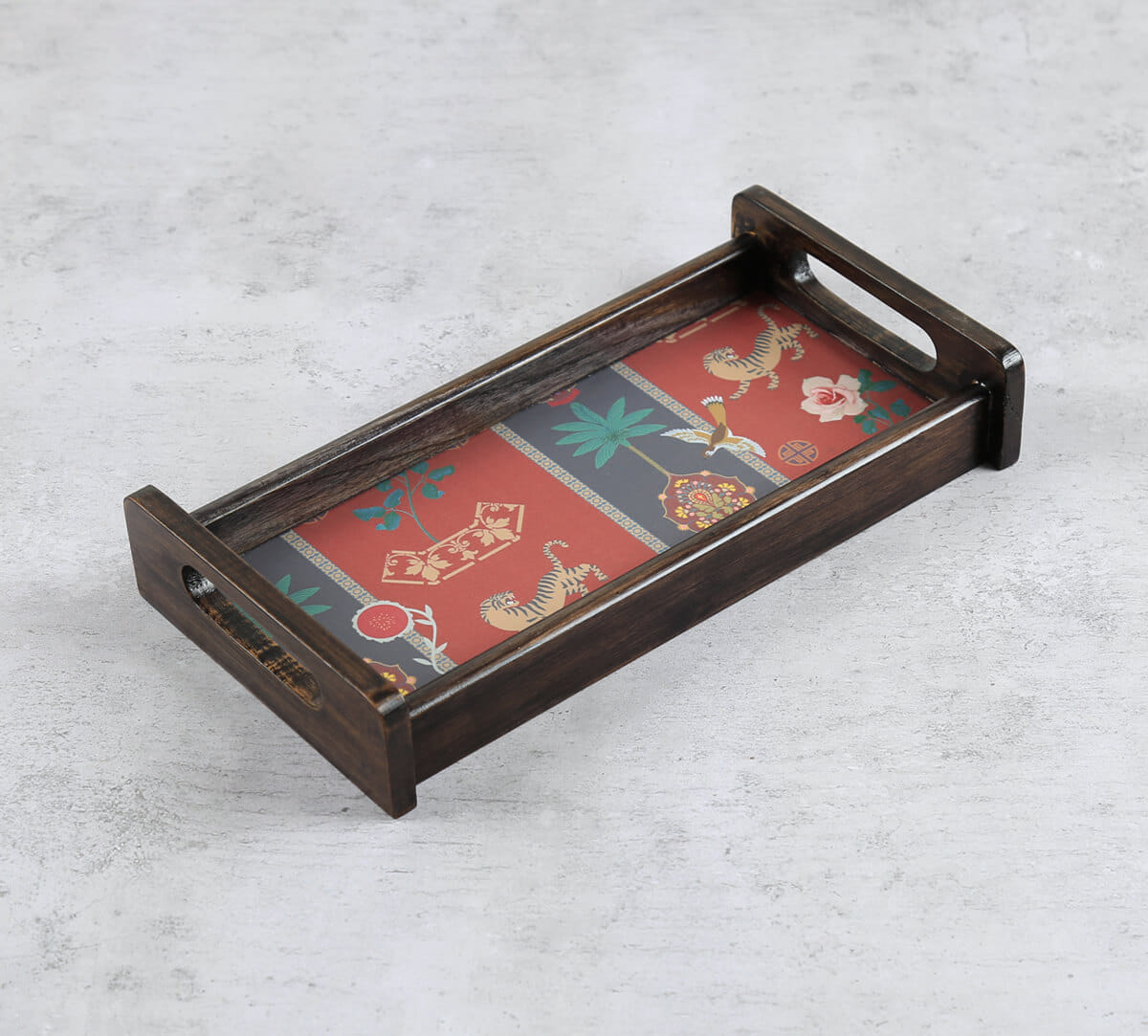 India Circus by Krsnaa Mehta Playful Paradise Trays Set of 3