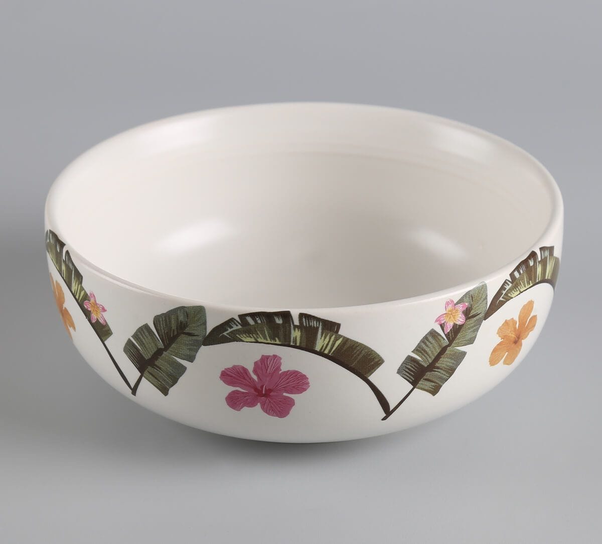 India Circus by Krsnaa Mehta Plumerias Plume Serving Bowl