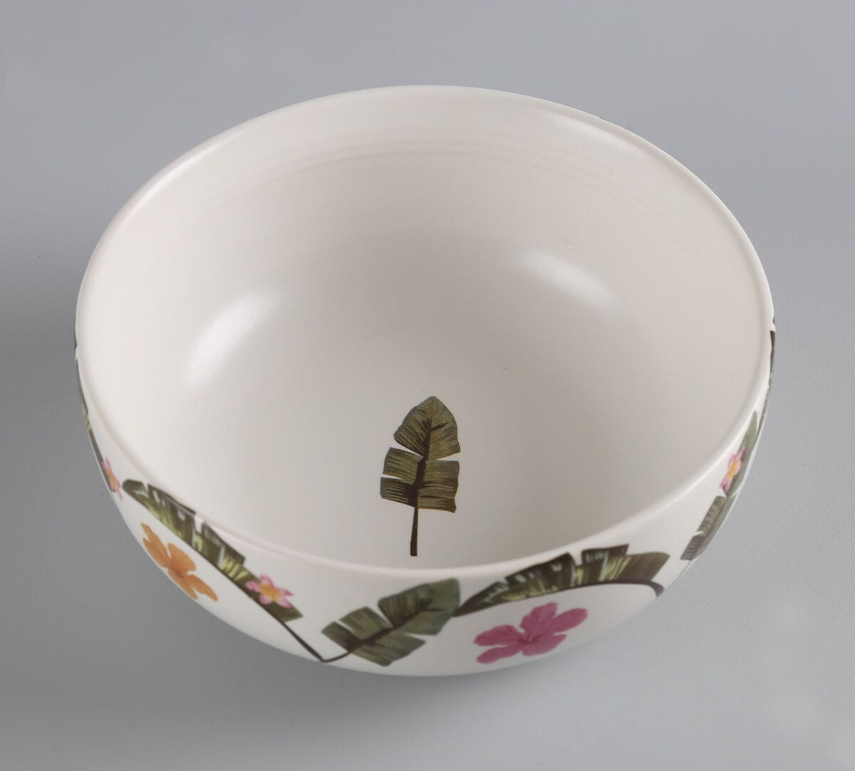 India Circus by Krsnaa Mehta Plumerias Plume Serving Bowl