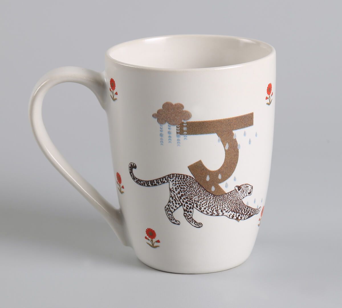 India Circus by Krsnaa Mehta Raining Rainforest Porcelain Coffee Mug