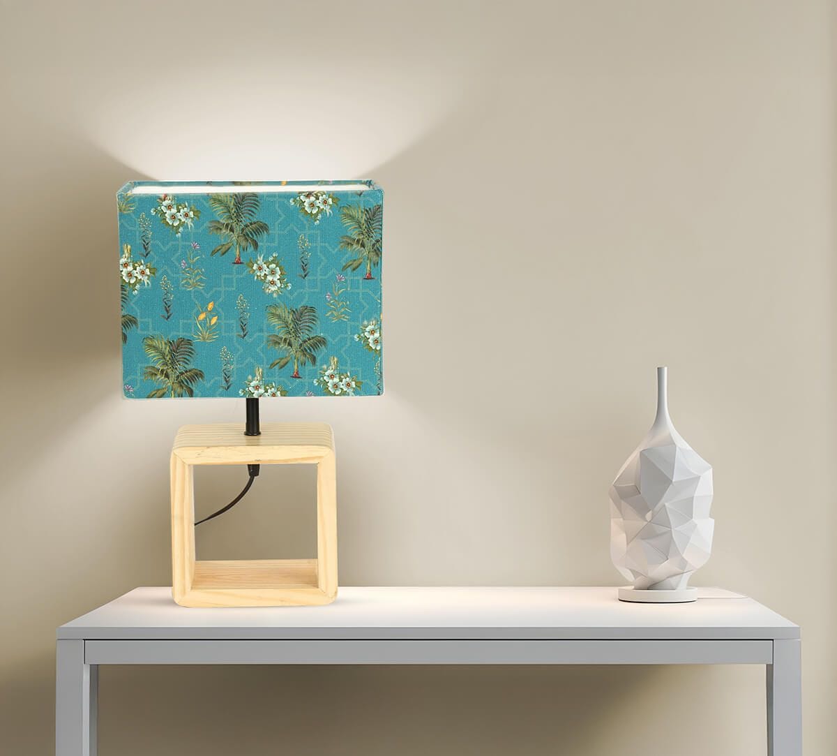 India Circus by Krsnaa Mehta Robin Bird Park Rectangle Lamp