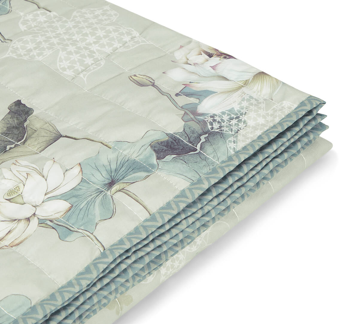 India Circus by Krsnaa Mehta Sage Serenity Bed cover set