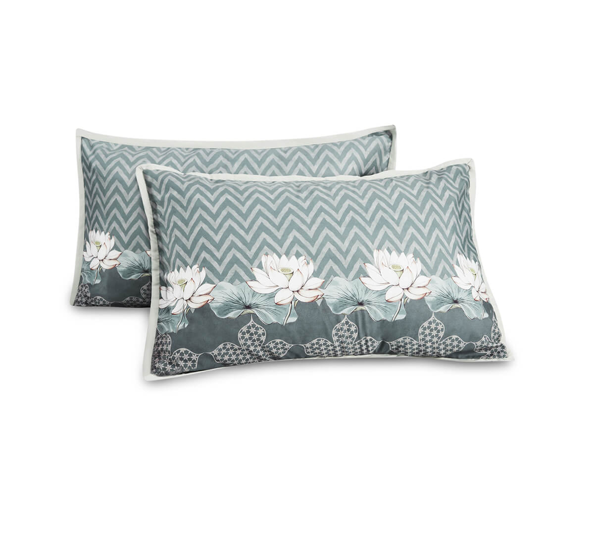 India Circus by Krsnaa Mehta Sage Serenity Bed cover set