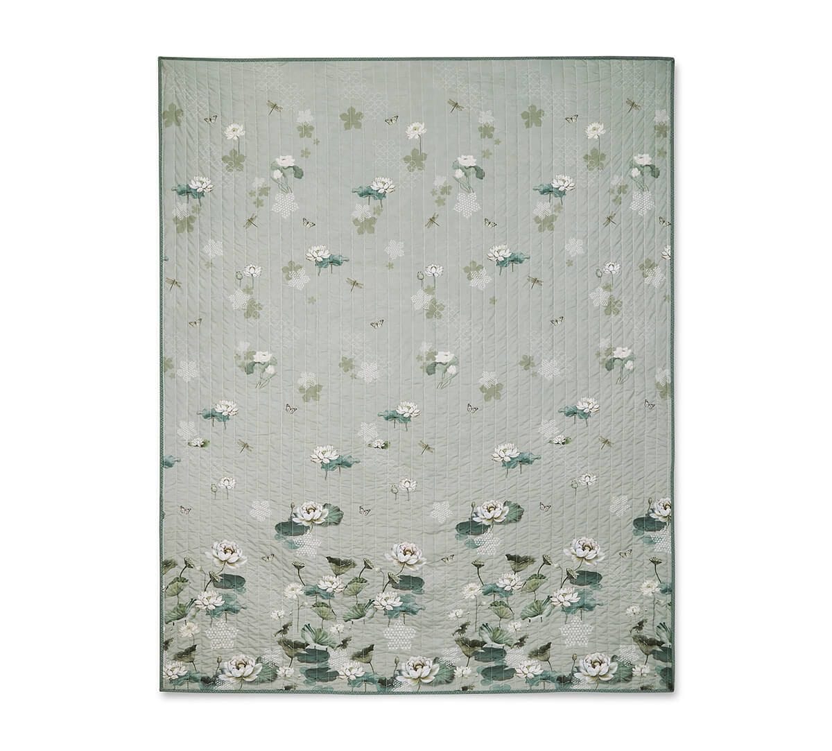 India Circus by Krsnaa Mehta Sage Serenity Bed cover set