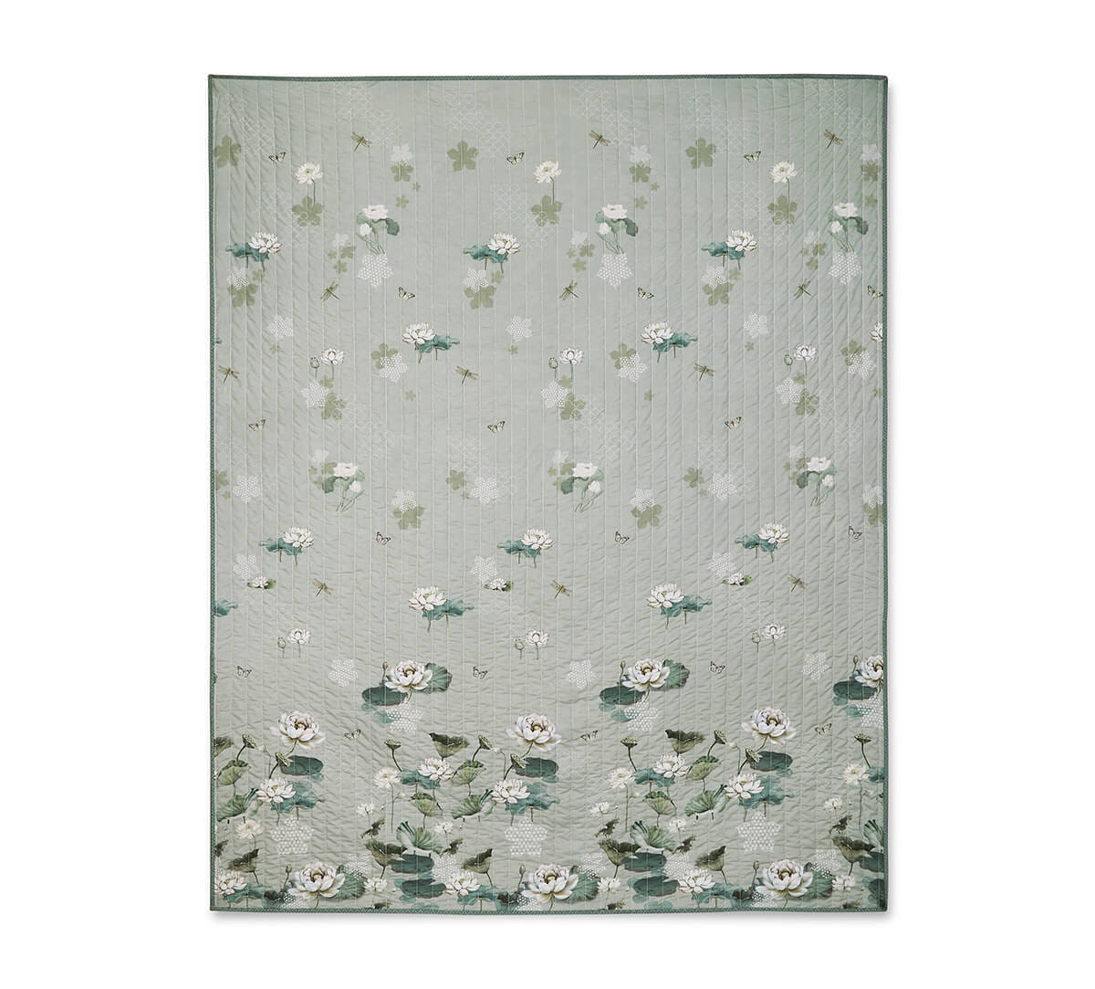 India Circus by Krsnaa Mehta Sage Serenity Bed cover set