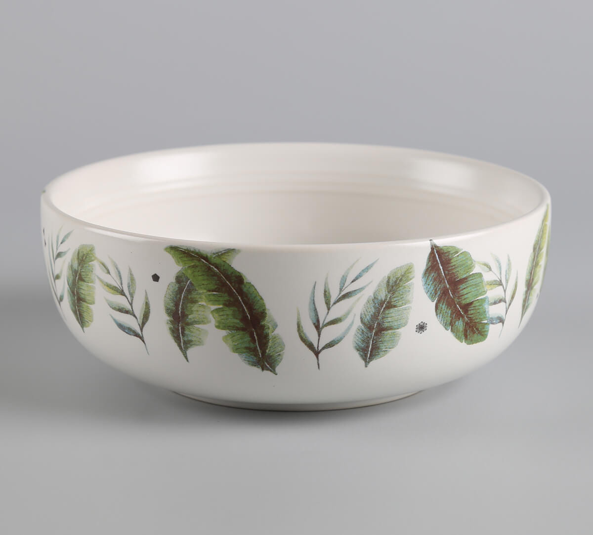 India Circus by Krsnaa Mehta Strelizia's Garden Serving Bowl