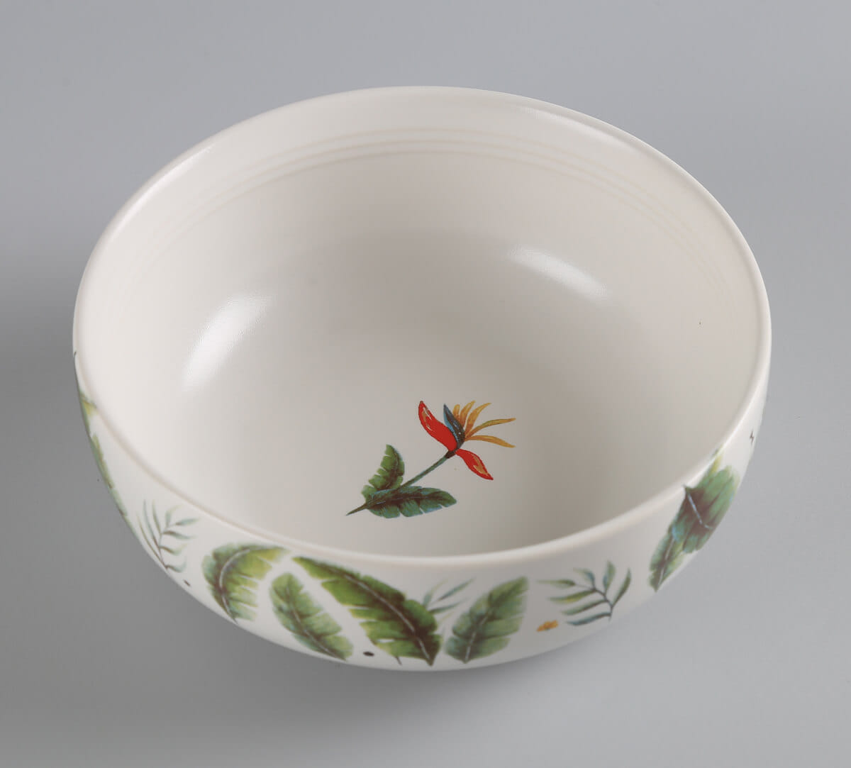 India Circus by Krsnaa Mehta Strelizia's Garden Serving Bowl