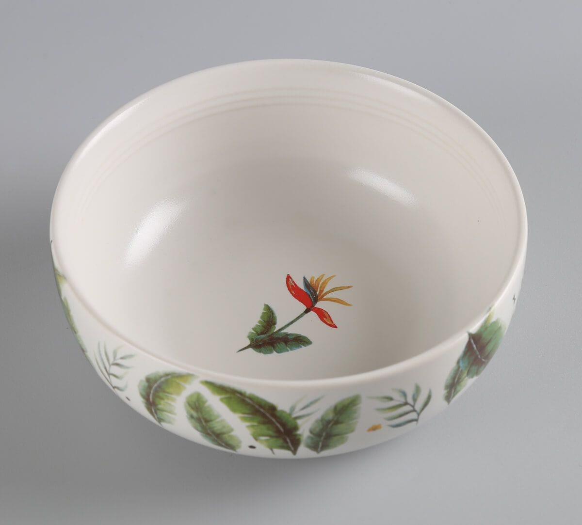 India Circus by Krsnaa Mehta Strelizia's Garden Serving Bowl