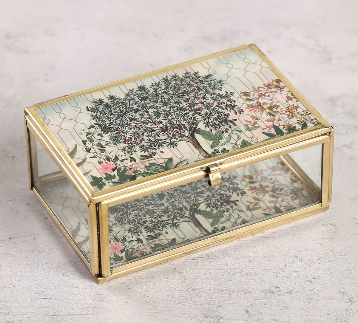 India Circus by Krsnaa Mehta Sultry greenwood Storage Box