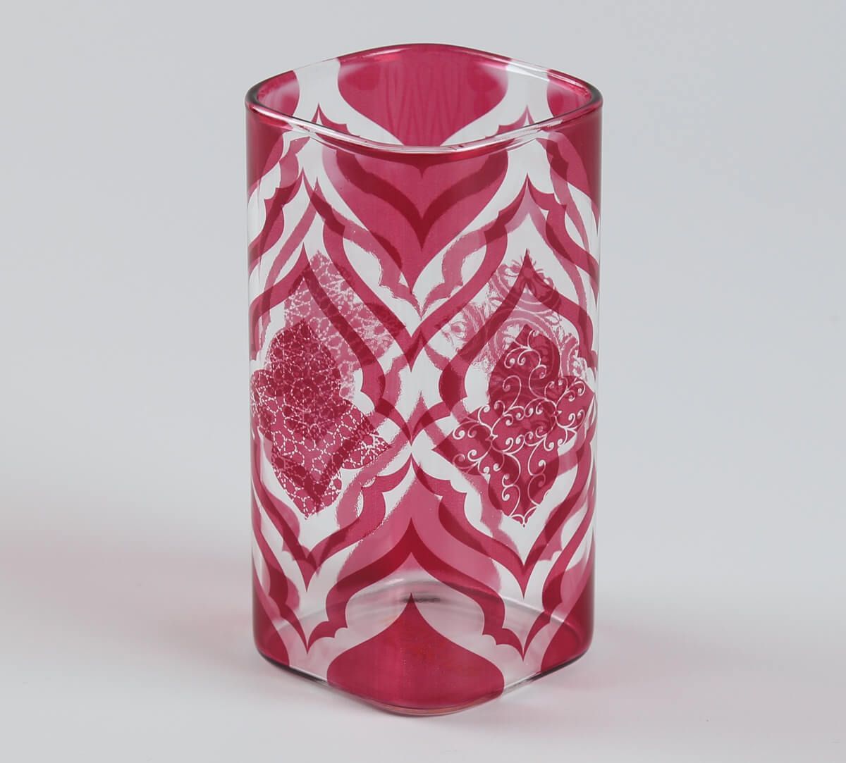 India Circus by Krsnaa Mehta The Morning Glory Glass Tumbler Set of 4