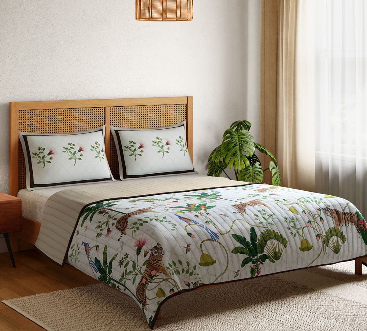 India Circus by Krsnaa Mehta Tigers Kingdom Bed cover set