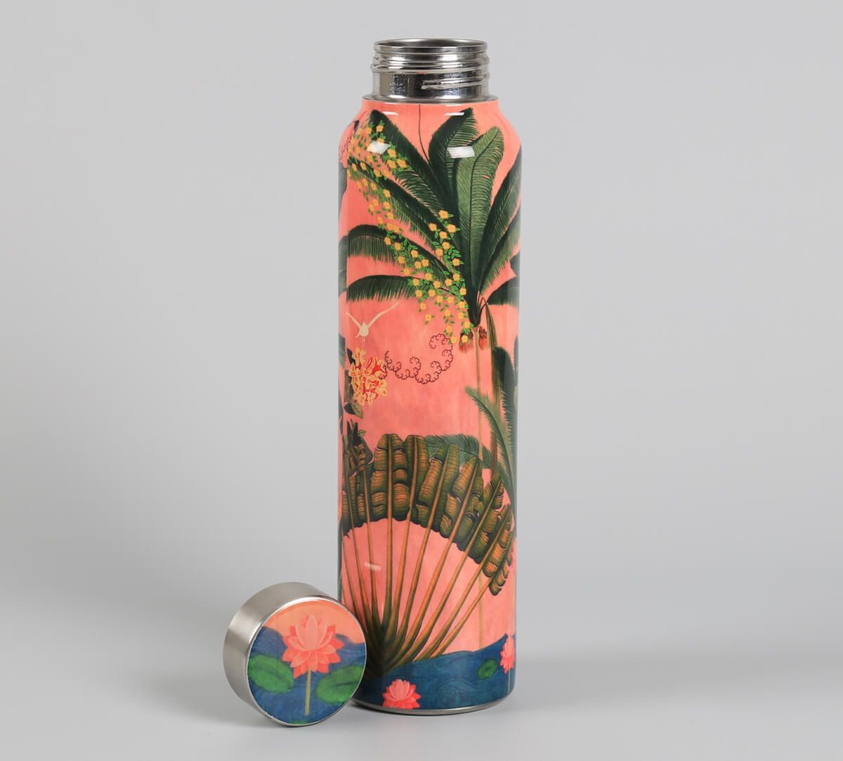 India Circus by Krsnaa Mehta Tropical Daze Big Steel Bottle