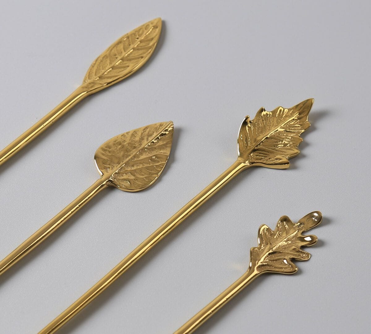 India Circus by Krsnaa Mehta Tropical Leaves Stirrer Set