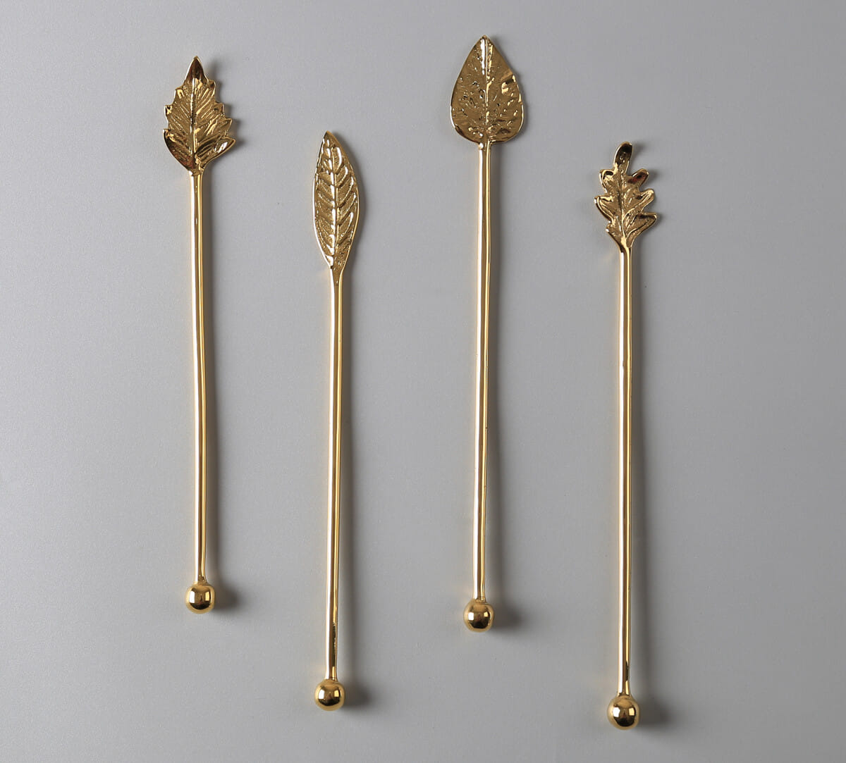 India Circus by Krsnaa Mehta Tropical Leaves Stirrer Set