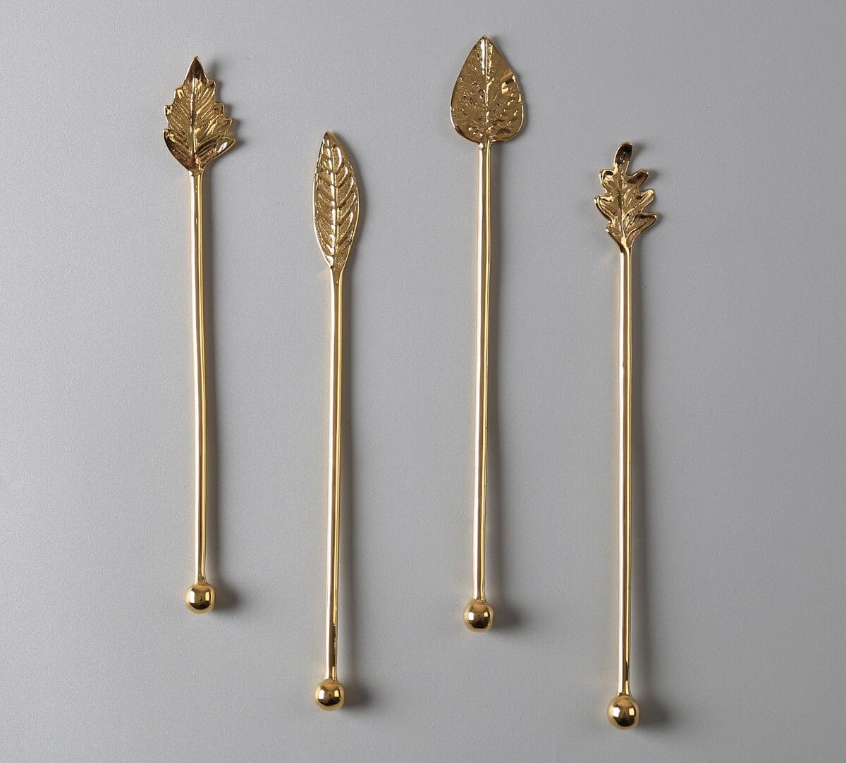 India Circus by Krsnaa Mehta Tropical Leaves Stirrer Set