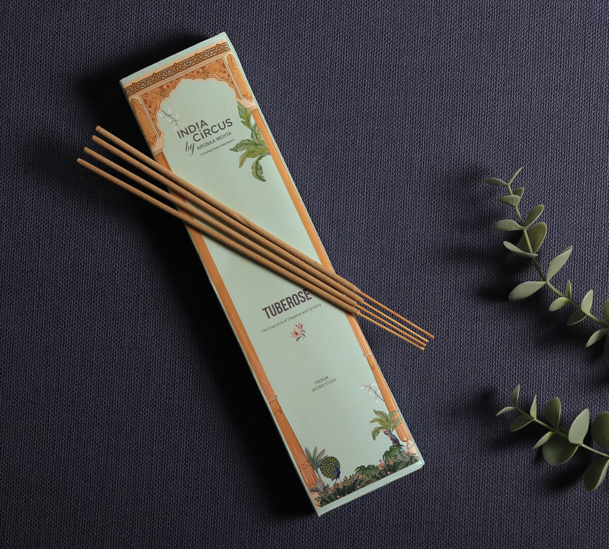 India Circus by Krsnaa Mehta Tuberose Incense Stick Set of 20 Sticks