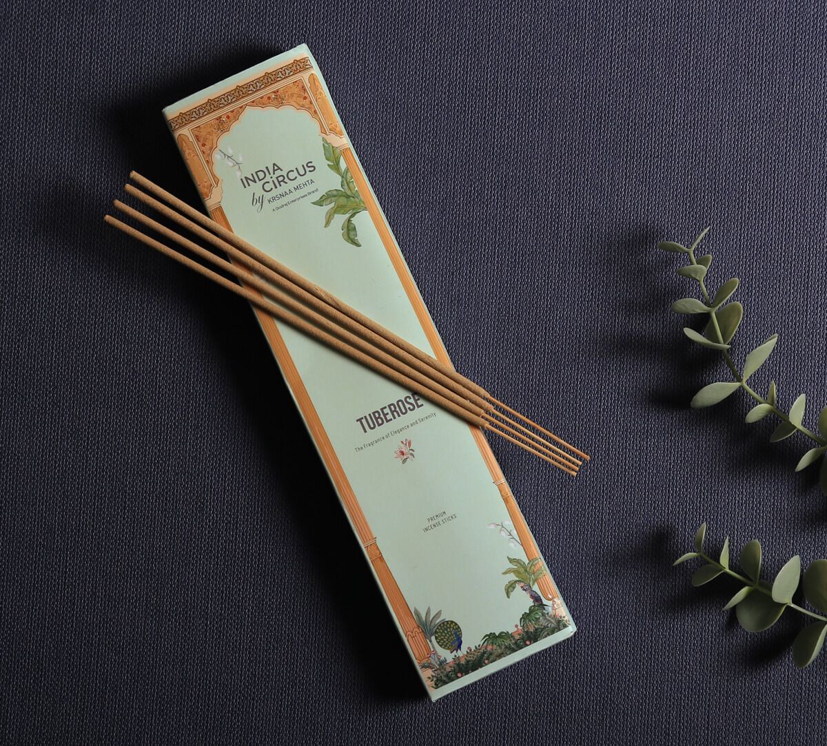 India Circus by Krsnaa Mehta Tuberose Incense Stick Set of 20 Sticks