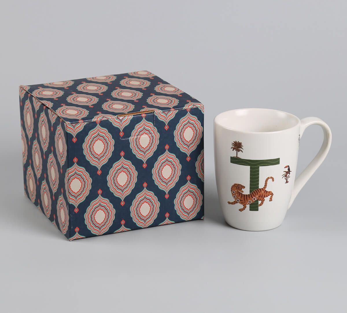 India Circus by Krsnaa Mehta Tundra Tiger Porcelain Coffee Mug