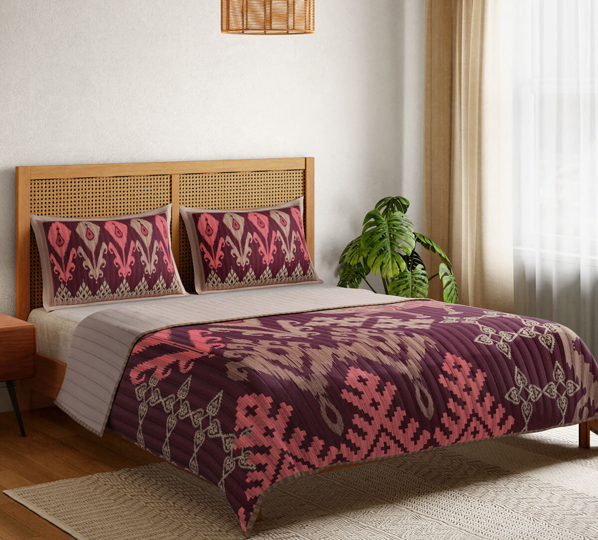 India Circus by Krsnaa Mehta Unicorns Strut Bed cover set