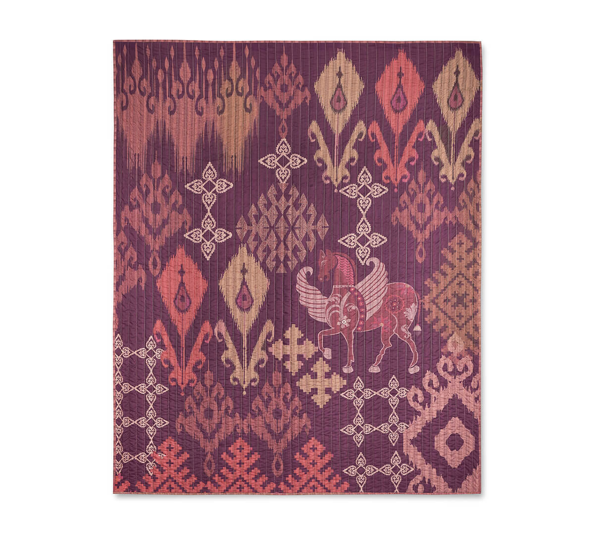 India Circus by Krsnaa Mehta Unicorns Strut Bed cover set