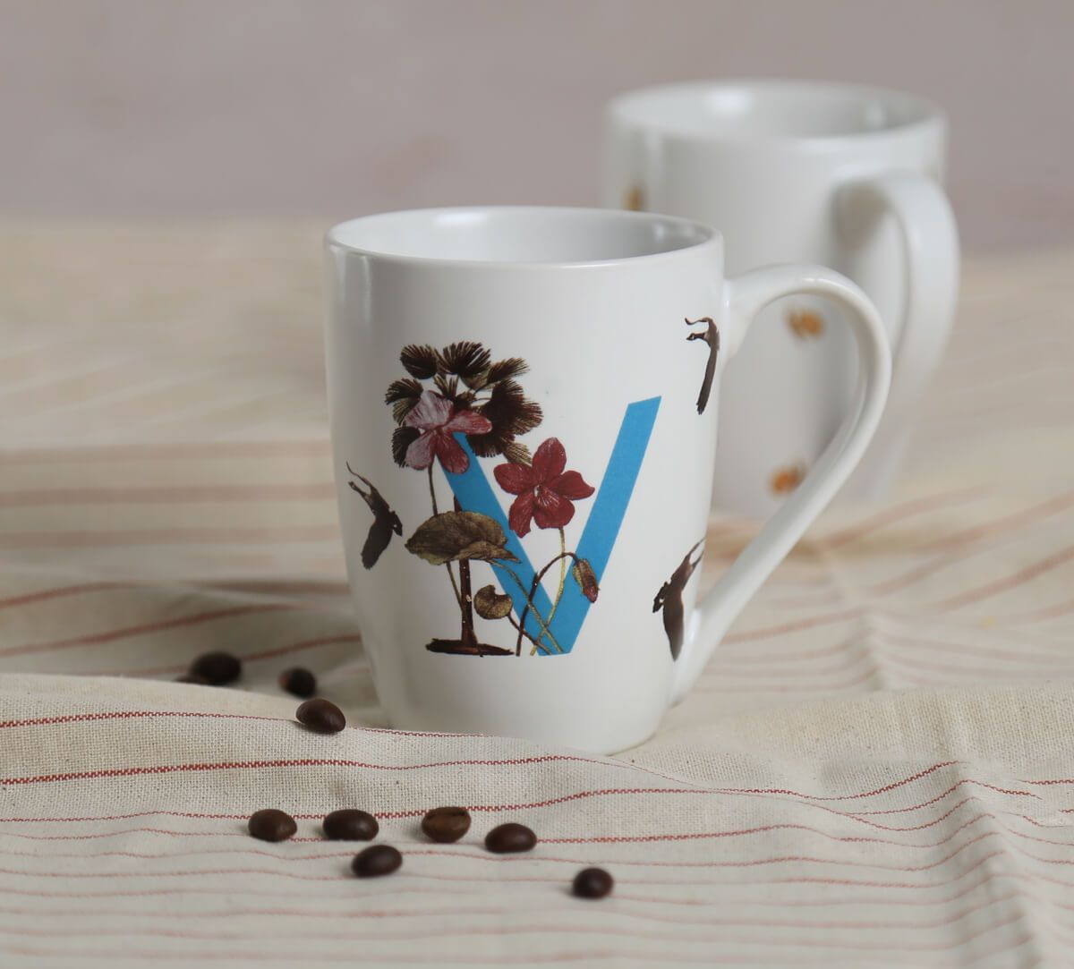 India Circus by Krsnaa Mehta Vivacious Vinca Porcelain Coffee Mug