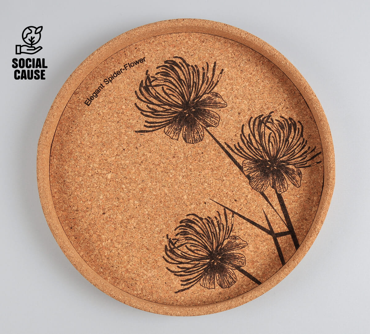 NGCPR Collection - Elegant Spider Flower Round Tray