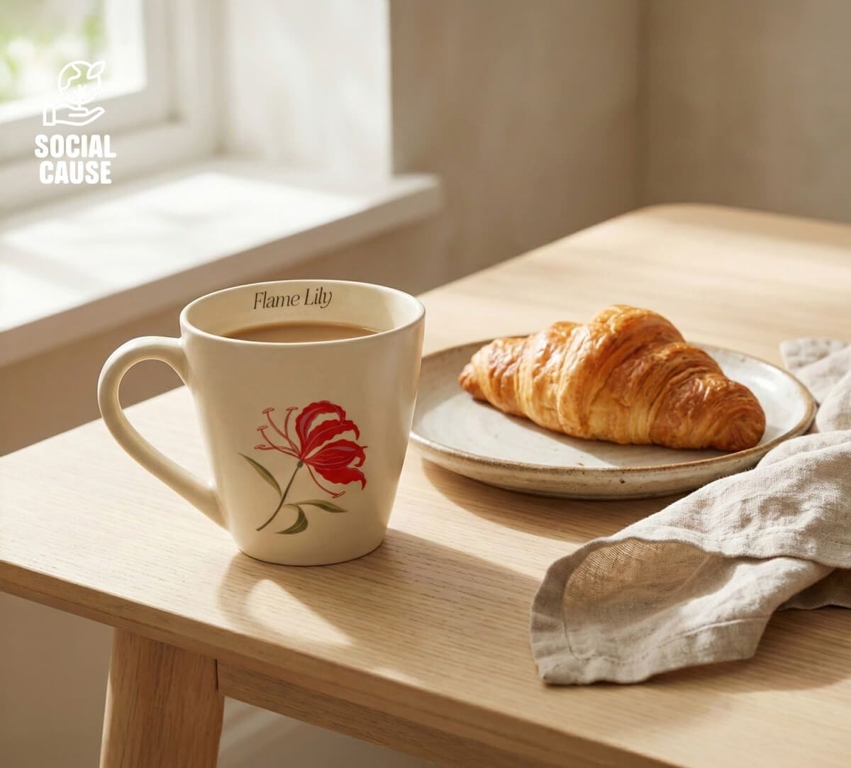 NGCPR Collection - Flame Lily Stoneware Mug