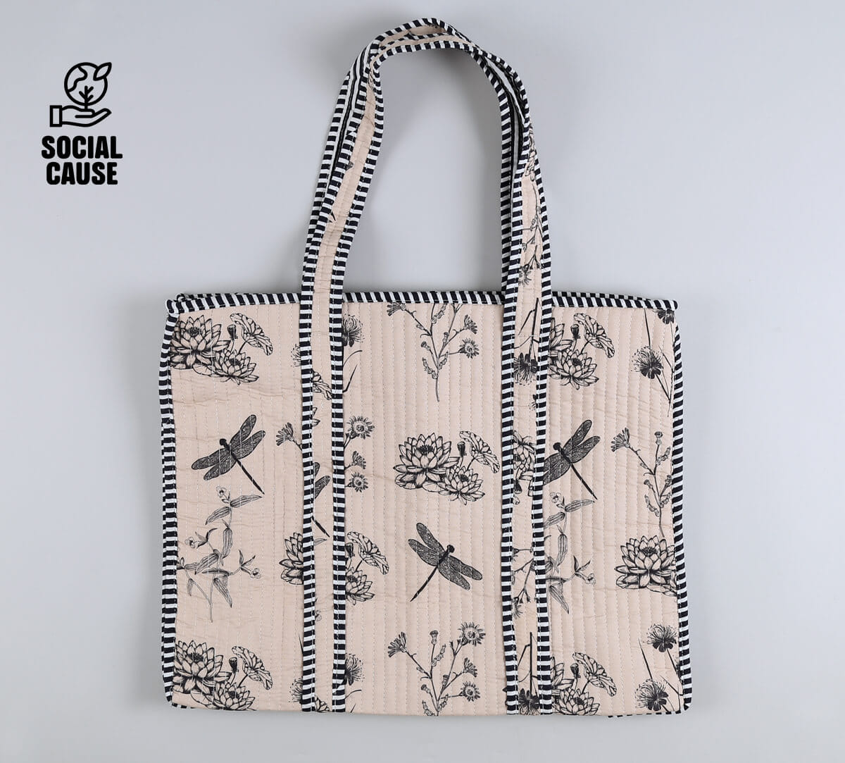 NGCPR Collection - Ghats Garden Quilted Tote Bag