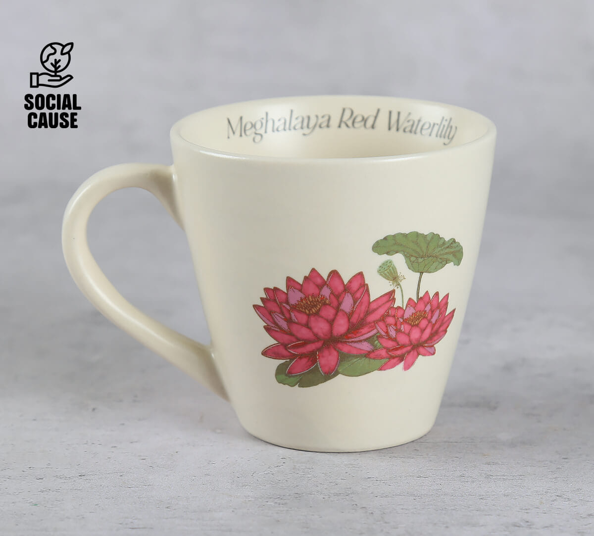 NGCPR Collection - Meghalaya Water Lily Stoneware Mug