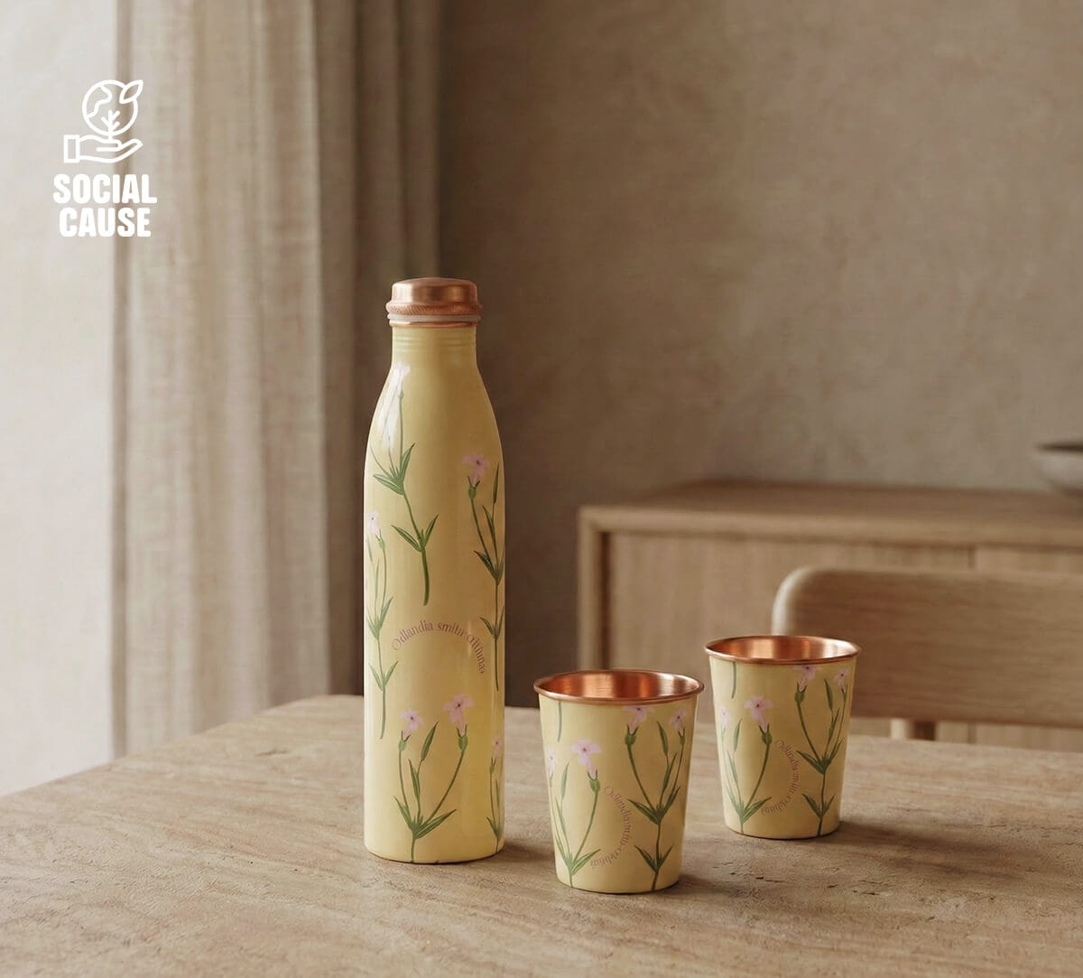 NGCPR Collection - Swaying Florals Copper Combo Set