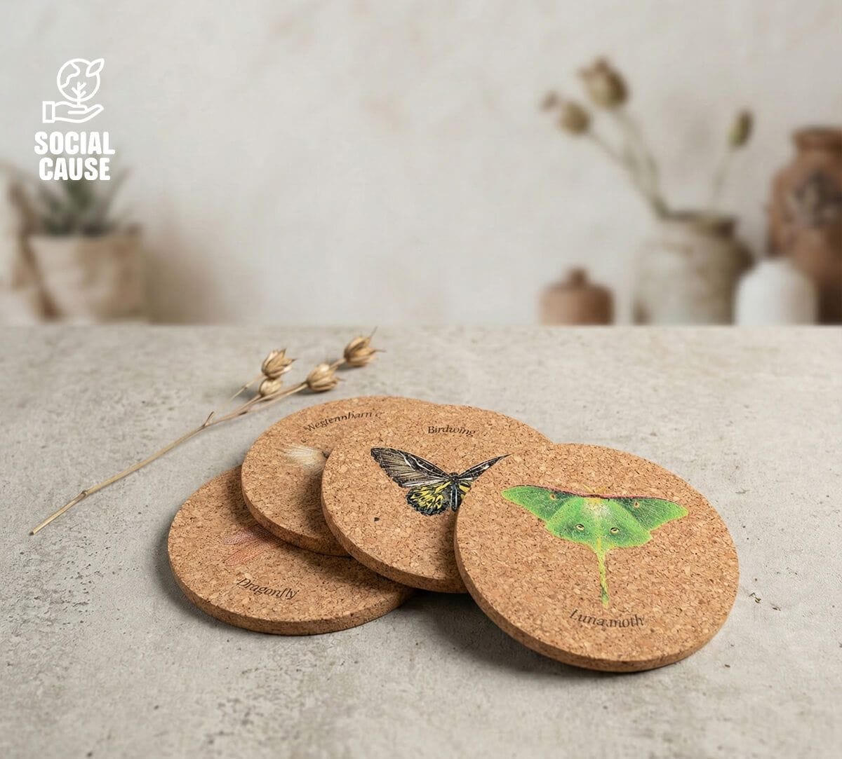 NGCPR Collection - World of Wings Coaster Set of 4