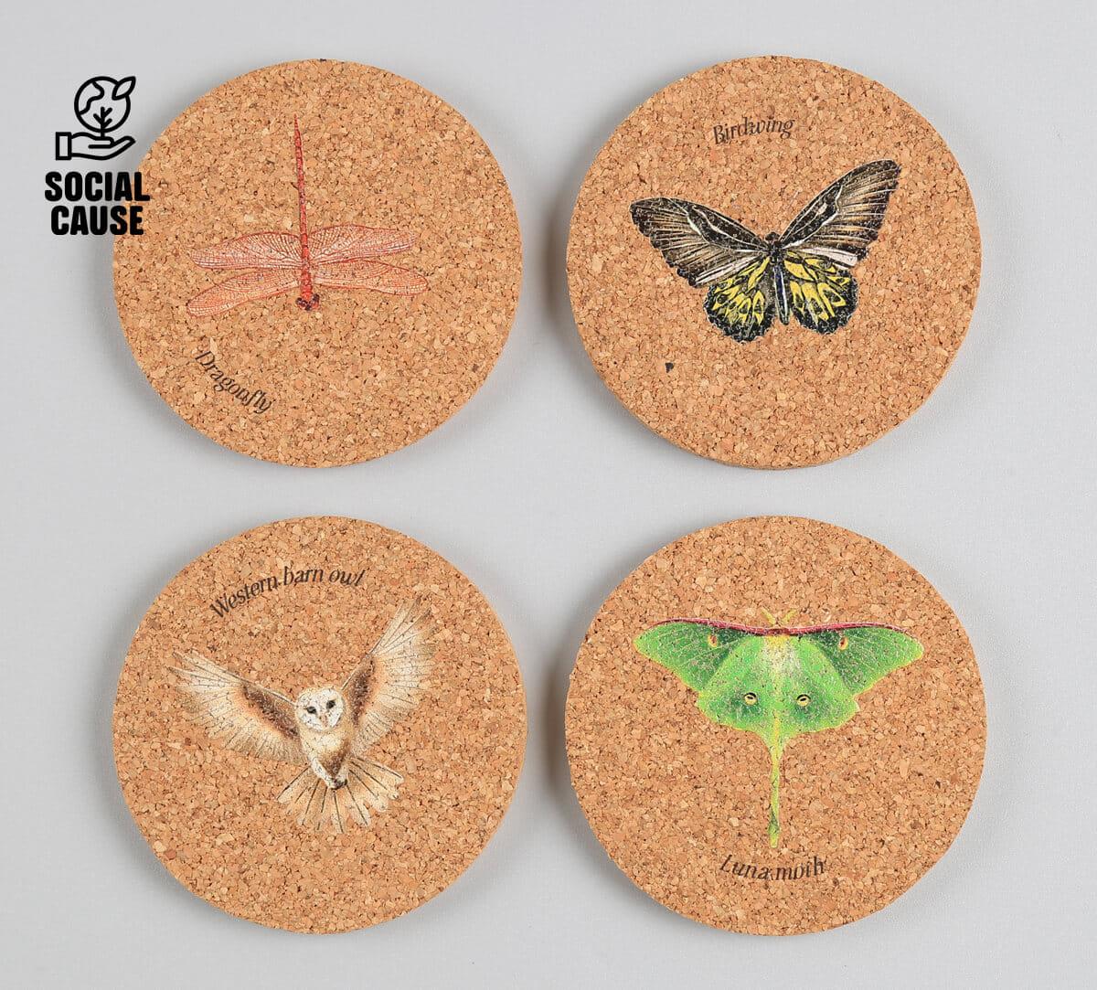 NGCPR Collection - World of Wings Coaster Set of 4