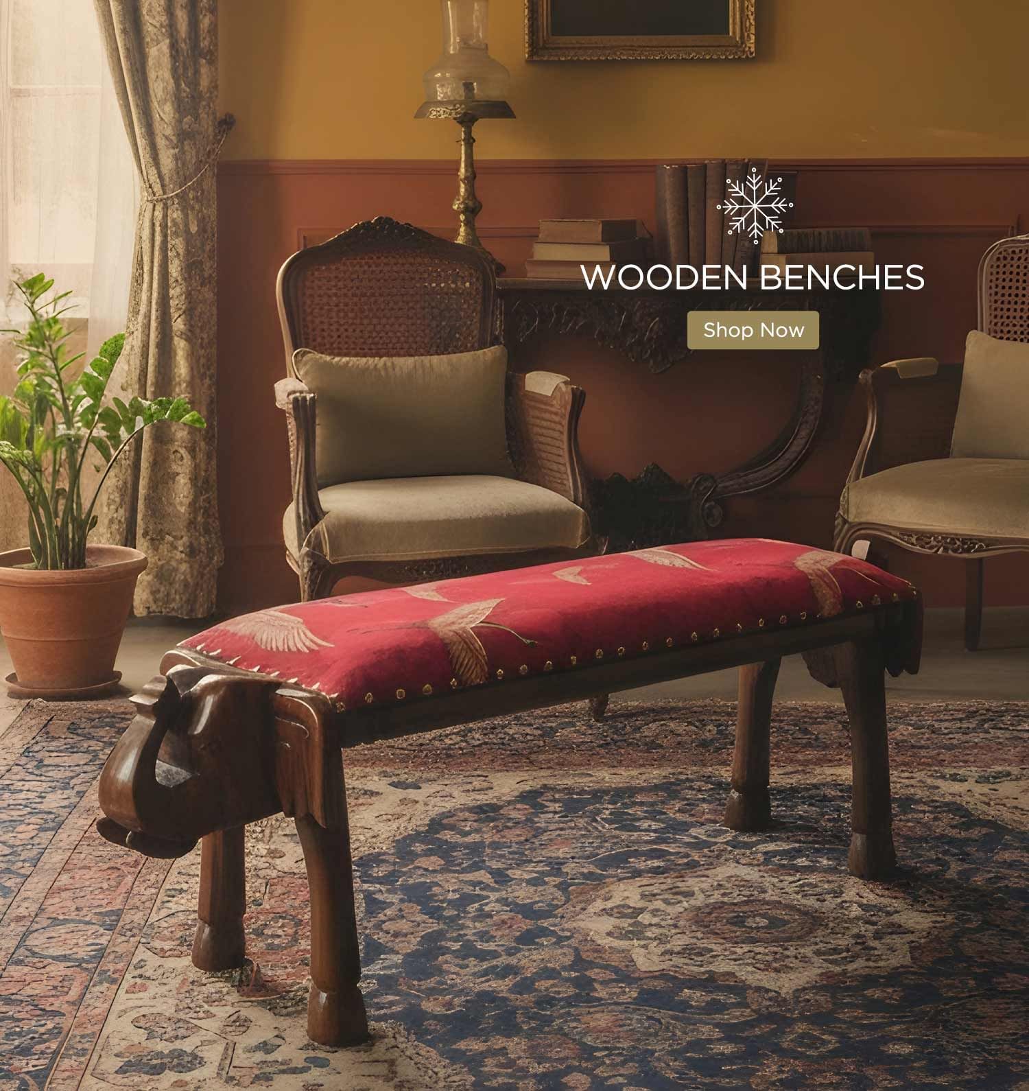 Buy Wooden Bench Online
